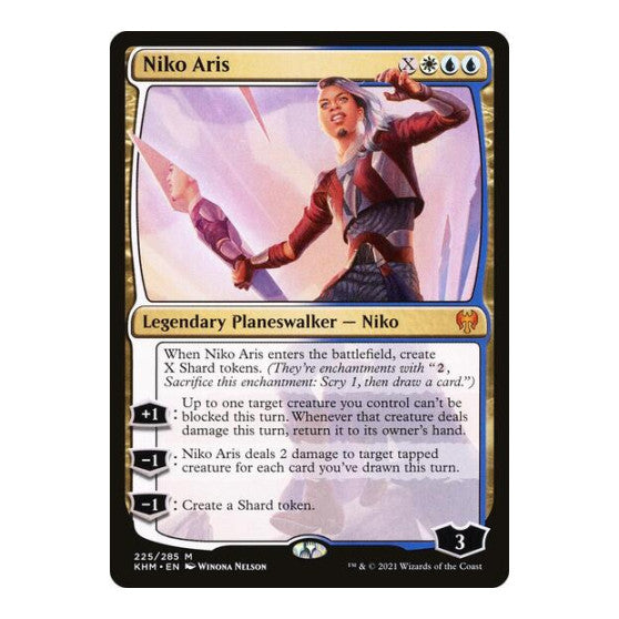 Niko Aris (KHM) #225 Mythic Rare (Lightly Played) Kaldheim Magic: The Gathering: 2021