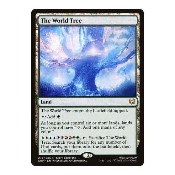 The World Tree (KHM) #275 Rare (Lightly Played) Kaldheim Magic: The Gathering: 2021
