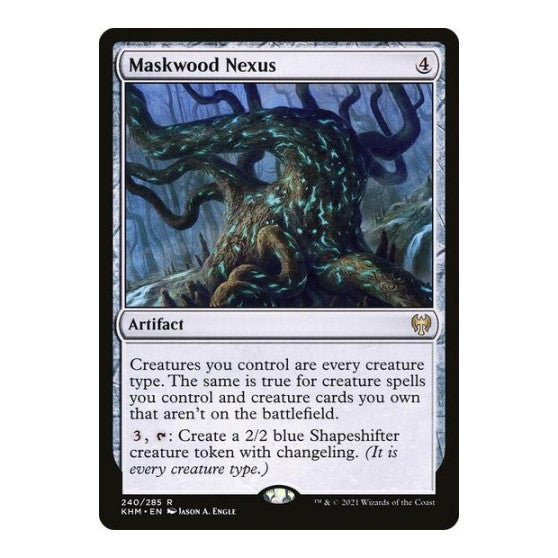 Maskwood Nexus (KHM) #240 Rare (Lightly Played) Kaldheim Magic: The Gathering: 2021