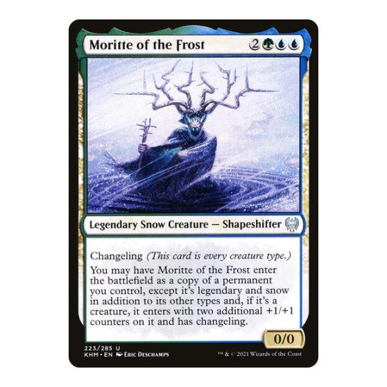 Moritte of the Frost (KHM) #223 Uncommon (Lightly Played) Kaldheim Magic: The Gathering: 2021