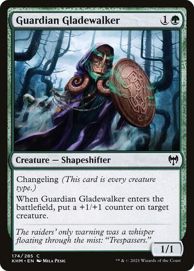 Guardian Gladewalker (KHM) #174 Common (Lightly Played) Kaldheim Magic: 2021
