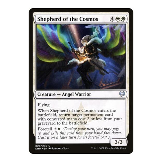Shepherd of the Cosmos (KHM) #28 Uncommon (Lightly Played) Kaldheim Magic: The Gathering: 2021