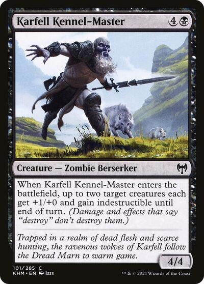 Karfell Kennel Master (KHM) #101 Common Kaldheim Magic: The Gathering: 2021