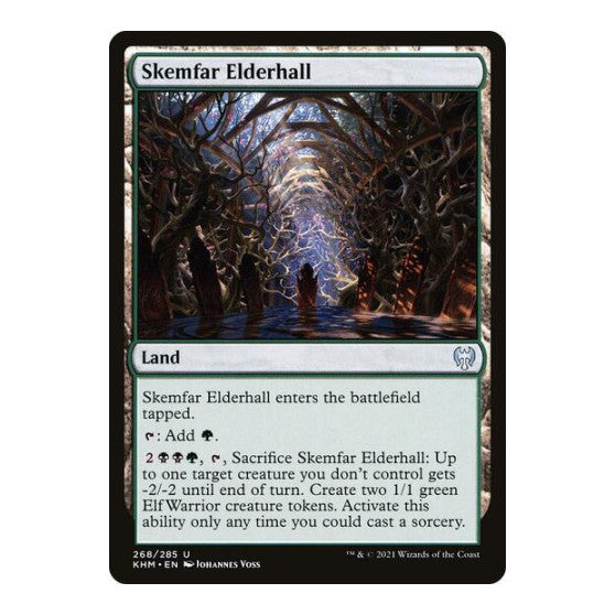 Skemfar Elderhall (KHM) #268 Uncommon (Foil Lightly Played) Kaldheim Magic: The Gathering: 2021