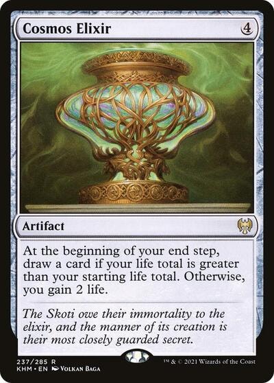 Cosmos Elixir (KHM) #237 Rare (Lightly Played) Kaldheim Magic: The Gathering: 2021