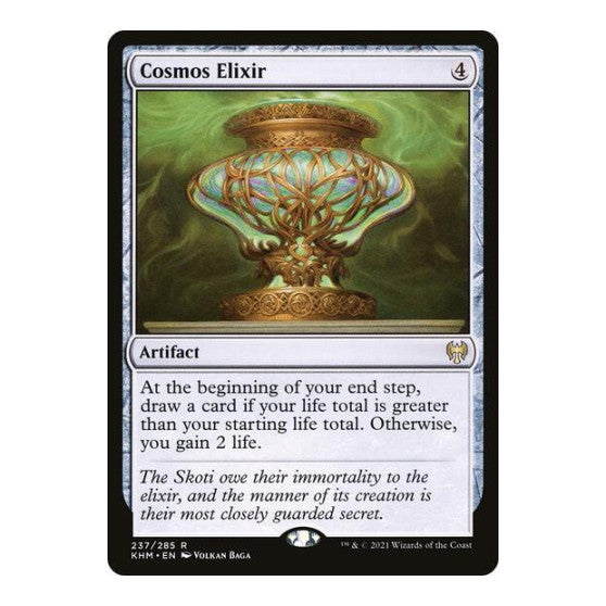 Cosmos Elixir (KHM) #237 Rare (Lightly Played) Kaldheim Magic: The Gathering: 2021