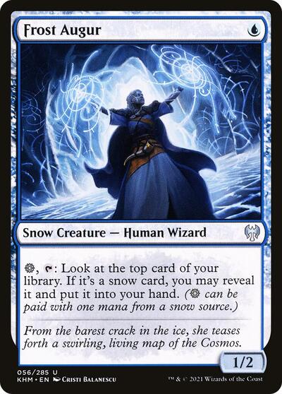 Frost Augur (KHM) #56 Uncommon (Lightly Played) Kaldheim Magic: The Gathering: 2021