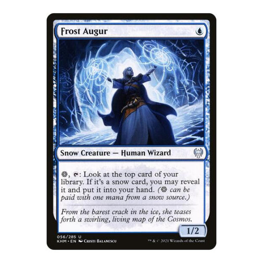 Frost Augur (KHM) #56 Uncommon (Lightly Played) Kaldheim Magic: The Gathering: 2021