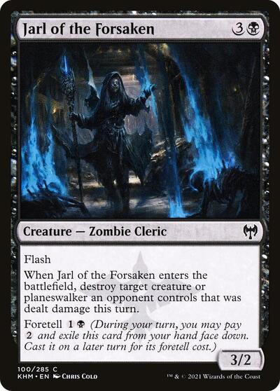 Jarl of the Forsaken (KHM) #100 Common Kaldheim Magic: 2021