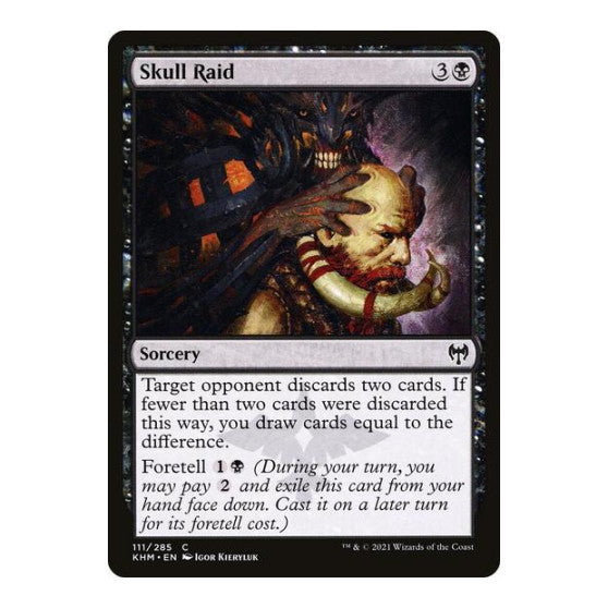 Skull Raid (KHM) #111 Common Kaldheim Magic: The Gathering: 2021