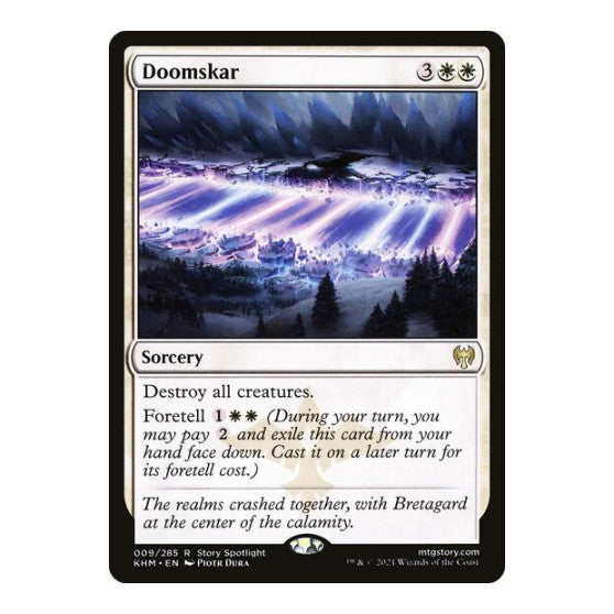 Doomskar (KHM) #9 Rare (Lightly Played) Kaldheim Magic: The Gathering: 2021