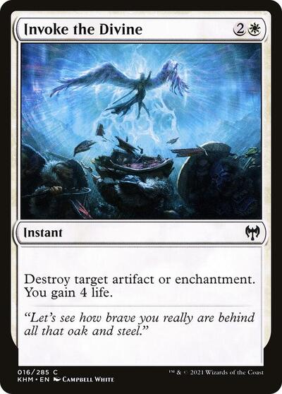 Invoke the Divine (KHM) #16 Common Kaldheim Magic: The Gathering: 2021