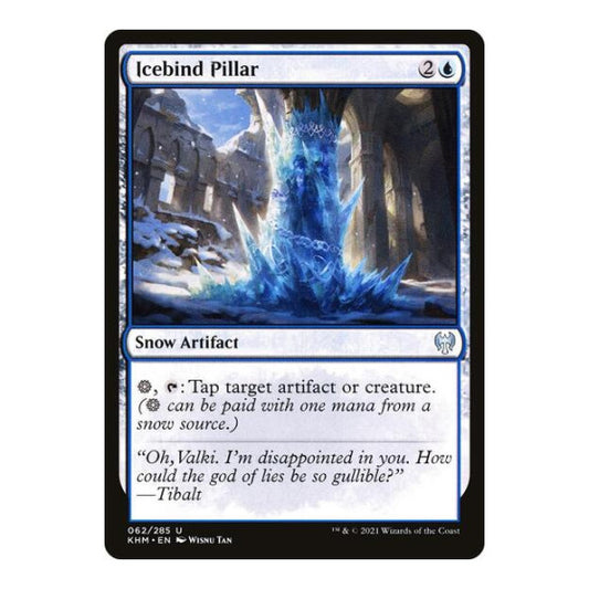 Icebind Pillar (KHM) #62 Uncommon (Lightly Played) Kaldheim Magic: The Gathering: 2021