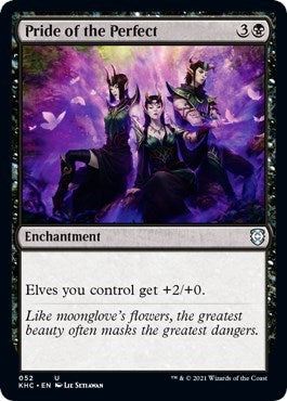 Pride of the Perfect (KHC) #52 Uncommon (Lightly Played) Commander: Kaldheim Magic: The Gathering: 2021