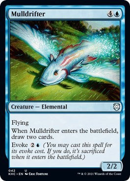 Mulldrifter (KHC) #42 Uncommon (Lightly Played) Commander: Kaldheim Magic: The Gathering: 2021