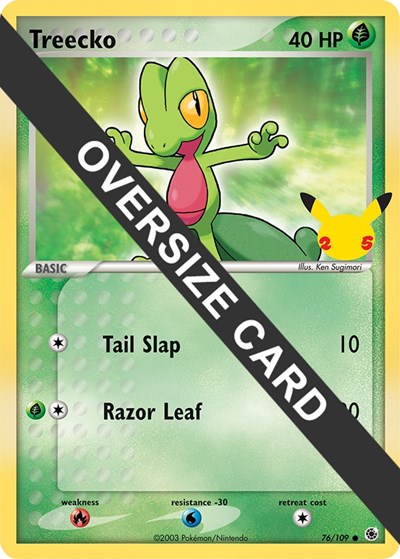 Treecko (FPP) #076/109 Promo (Near Mint) First Partner Pack Pokemon: 2026
