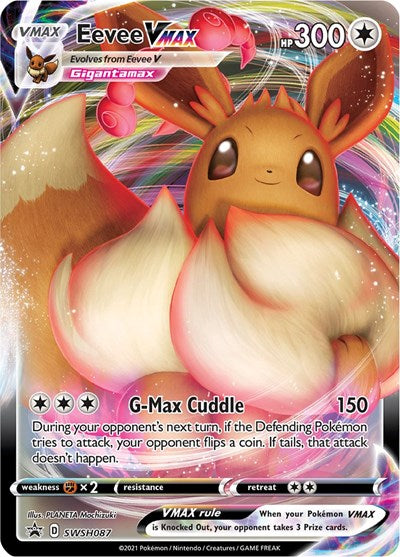 Eevee VMAX - SWSH087 (SWSD) #SWSH087 Promo (Holofoil Near Mint) SWSH: Sword & Shield Promo Cards Pokemon: 2019
