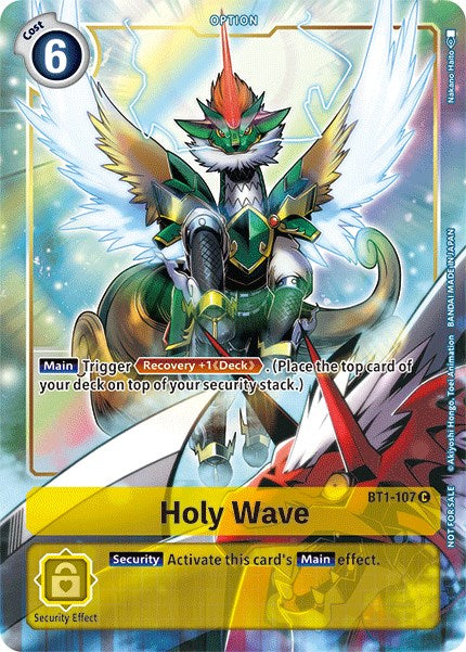 Holy Wave - BT1-107 (Dash Pack Ver. 1.5)