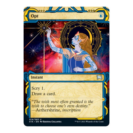 Opt (STA) #19 Uncommon (Lightly Played) Strixhaven: Mystical Archive Magic: The Gathering: 2021
