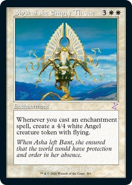 Sigil of the Empty Throne (TSR) #301 Special (Lightly Played) Time Spiral: Remastered Magic: The Gathering: 2021