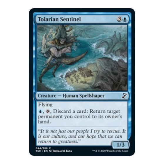 Tolarian Sentinel (TSR) #94 Common (Lightly Played) Time Spiral: Remastered Magic: The Gathering: 2021