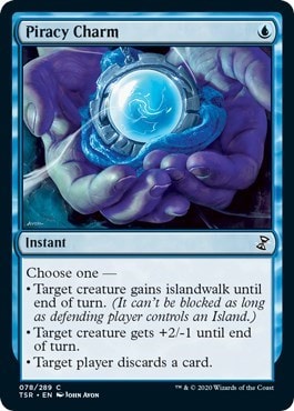 Piracy Charm (TSR) #78 Common (Lightly Played) Time Spiral: Remastered Magic: The Gathering: 2021