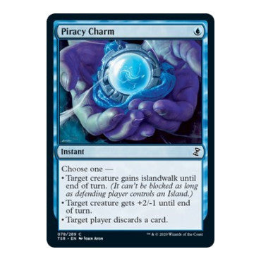 Piracy Charm (TSR) #78 Common (Lightly Played) Time Spiral: Remastered Magic: The Gathering: 2021