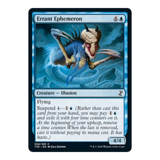 Errant Ephemeron (TSR) #66 Common (Lightly Played) Time Spiral: Remastered Magic: The Gathering: 2021