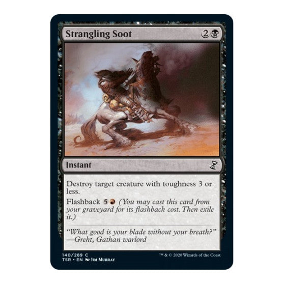 Strangling Soot (TSR) #140 Common (Lightly Played) Time Spiral: Remastered Magic: The Gathering: 2021