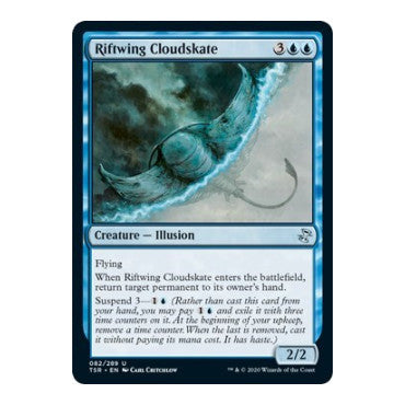 Riftwing Cloudskate (TSR) #82 Uncommon (Lightly Played) Time Spiral: Remastered Magic: The Gathering: 2021