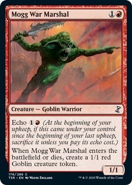 Mogg War Marshal (TSR) #176 Common (Lightly Played) Time Spiral: Remastered Magic: The Gathering: 2021