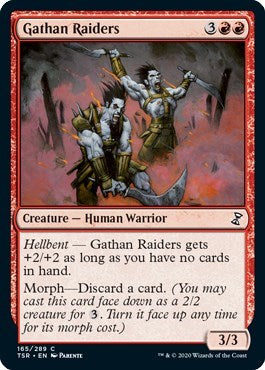 Gathan Raiders (TSR) #165 Common (Lightly Played) Time Spiral: Remastered Magic: The Gathering: 2021