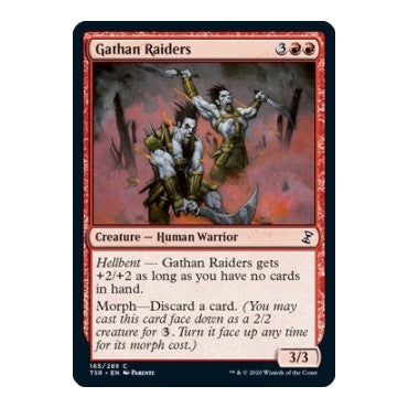 Gathan Raiders (TSR) #165 Common (Lightly Played) Time Spiral: Remastered Magic: The Gathering: 2021
