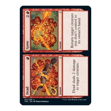Dead Gone (TSR) #161 Common (Lightly Played) Time Spiral: Remastered Magic: The Gathering: 2021
