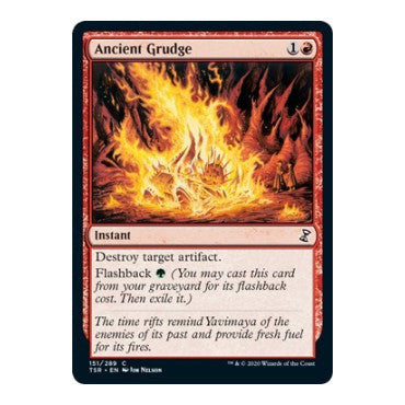 Ancient Grudge (TSR) #151 Common (Lightly Played) Time Spiral: Remastered Magic: The Gathering: 2021