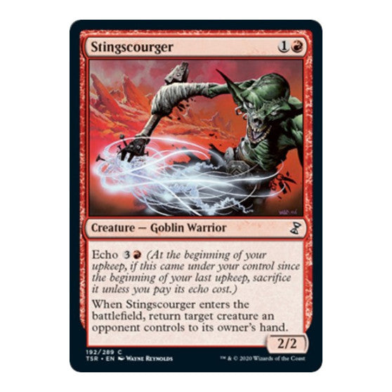 Stingscourger (TSR) #192 Common (Foil Lightly Played) Time Spiral: Remastered Magic: The Gathering: 2021