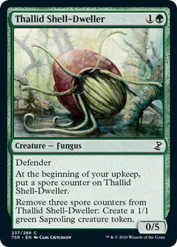 Thallid Shell Dweller (TSR) #237 Common (Lightly Played) Time Spiral: Remastered Magic: The Gathering: 2021