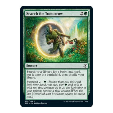 Search for Tomorrow (TSR) #229 Common (Lightly Played) Time Spiral: Remastered Magic: The Gathering: 2021