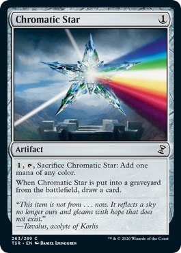 Chromatic Star (TSR) #263 Common (Lightly Played) Time Spiral: Remastered Magic: The Gathering: 2021