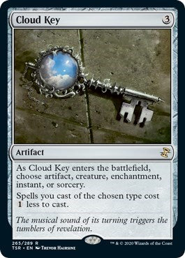 Cloud Key (TSR) #265 Rare (Near Mint) Time Spiral: Remastered Magic: The Gathering: 2021