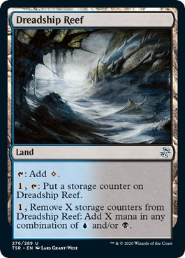 Dreadship Reef (TSR) #276 Uncommon (Lightly Played) Time Spiral: Remastered Magic: The Gathering: 2021