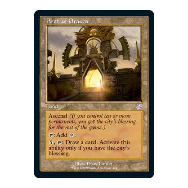 Arch of Orazca (TSR) #404 Special (Near Mint) Time Spiral: Remastered Magic: The Gathering: 2021