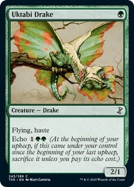 Uktabi Drake (TSR) #243 Common Time Spiral: Remastered Magic: The Gathering: 2021