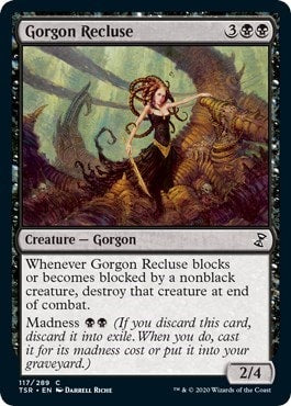 Gorgon Recluse (TSR) #117 Common (Lightly Played) Time Spiral: Remastered Magic: The Gathering: 2021
