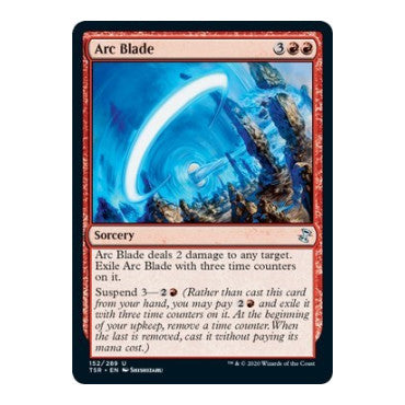 Arc Blade (TSR) #152 Uncommon (Lightly Played) Time Spiral: Remastered Magic: The Gathering: 2021