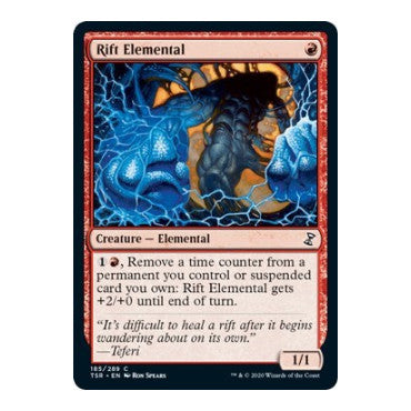 Rift Elemental (TSR) #185 Common (Lightly Played) Time Spiral: Remastered Magic: The Gathering: 2021