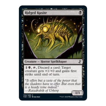 Ridged Kusite (TSR) #134 Common (Lightly Played) Time Spiral: Remastered Magic: The Gathering: 2021