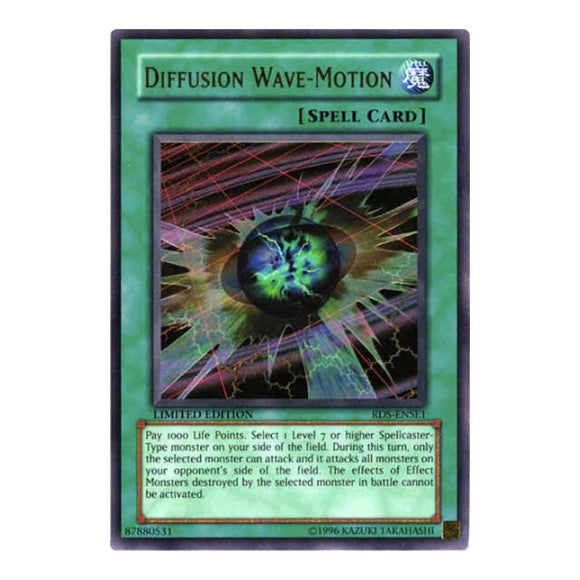 Diffusion Wave-Motion (RDS) #RDS-ENSE1 Ultra Rare (Limited Lightly Played) Rise of Destiny Special Edition YuGiOh: 2005