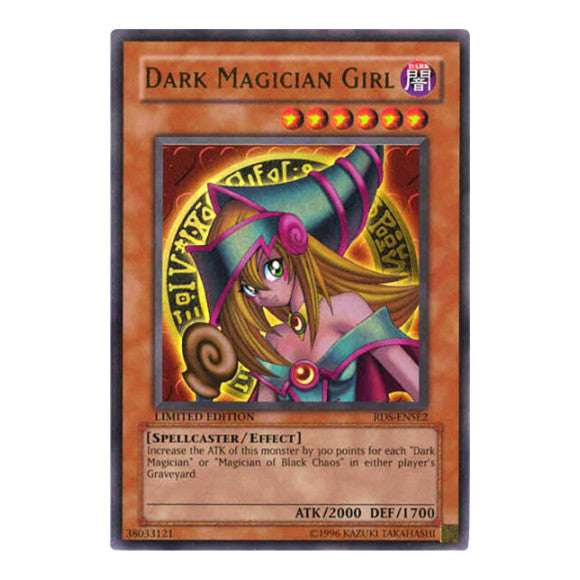 Dark Magician Girl (RDS) #RDS-ENSE2 Ultra Rare (Limited Damaged) Rise of Destiny Special Edition YuGiOh: 2005
