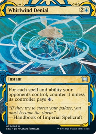 Whirlwind Denial (STA) #23 Uncommon (Lightly Played) Strixhaven: Mystical Archive Magic: The Gathering: 2021